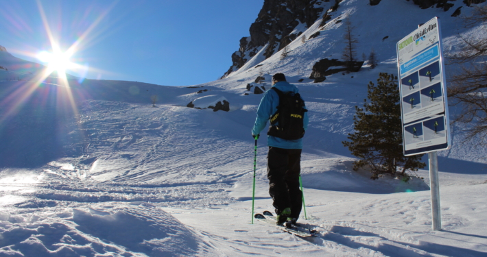 Sicher unterwegs am Berg: Der erste Kärntner Skitouren Lehrpfad am Falkert ist für Neueinsteiger und alle, die ihre Kenntnisse festigen möchten, gedacht.