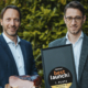 Kurt Frierss und Christoph Frierss mit Auszeichnung „Best Launch 2021“ (v.l.n.r)