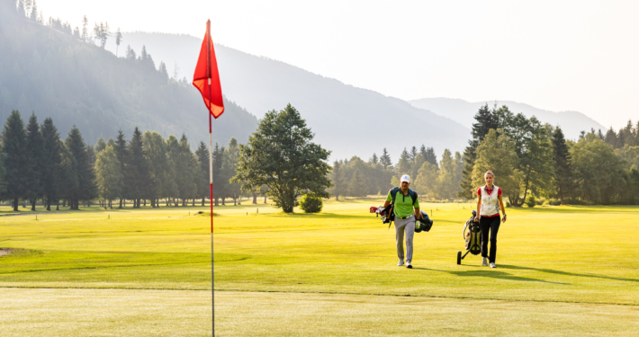 Der 18-Loch-Golfplatz in Bad Kleinkirchheim