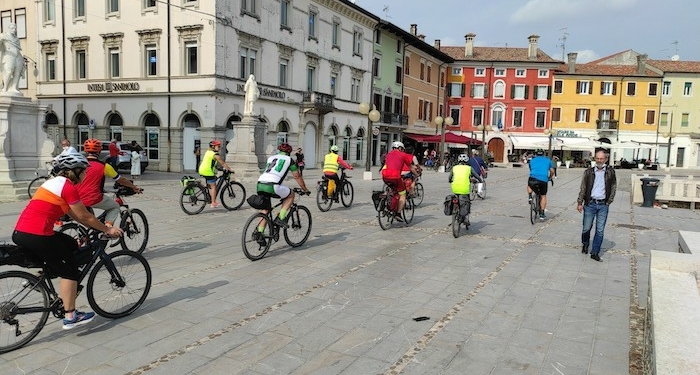 Perfekter Halt am Alpe-Adria-Radweg: Palmanova ist 20 Kilometer von Udine und 25 Kilometer von Grado entfernt