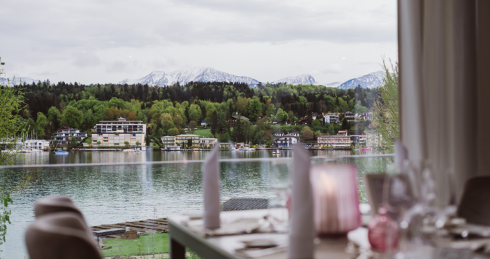 Ausblick über den Wörthersee