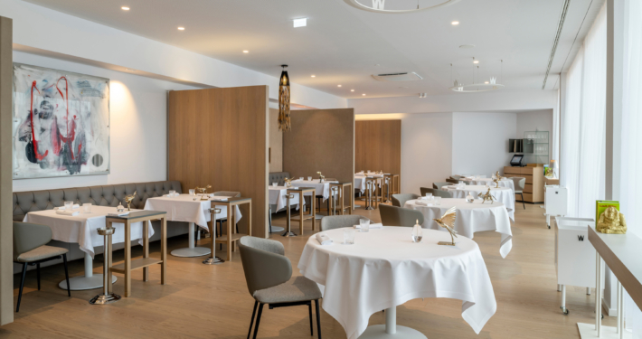 Der Innenraum des Gourmet Restaurant Hubert Wallner