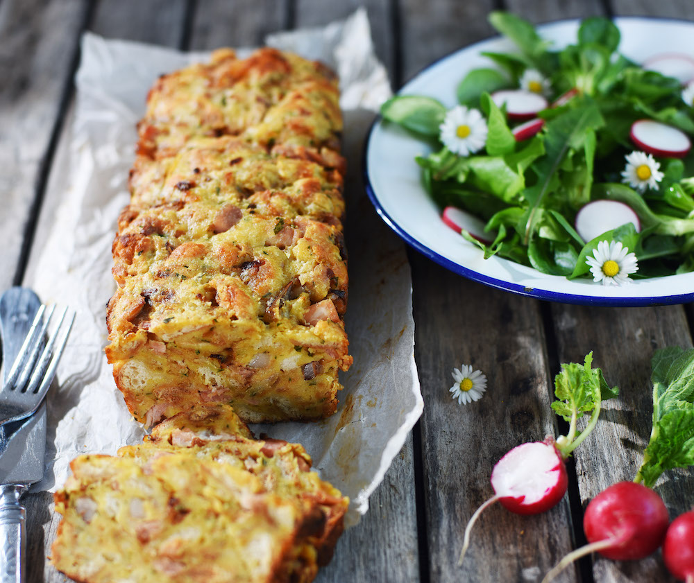 Aus den Resten von Schinken und Osterbrot wird der 