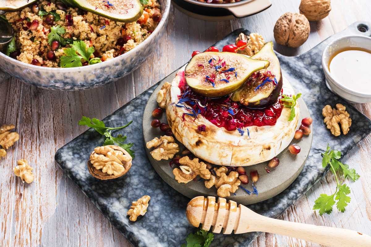 Ofen-Camembert mit Honig