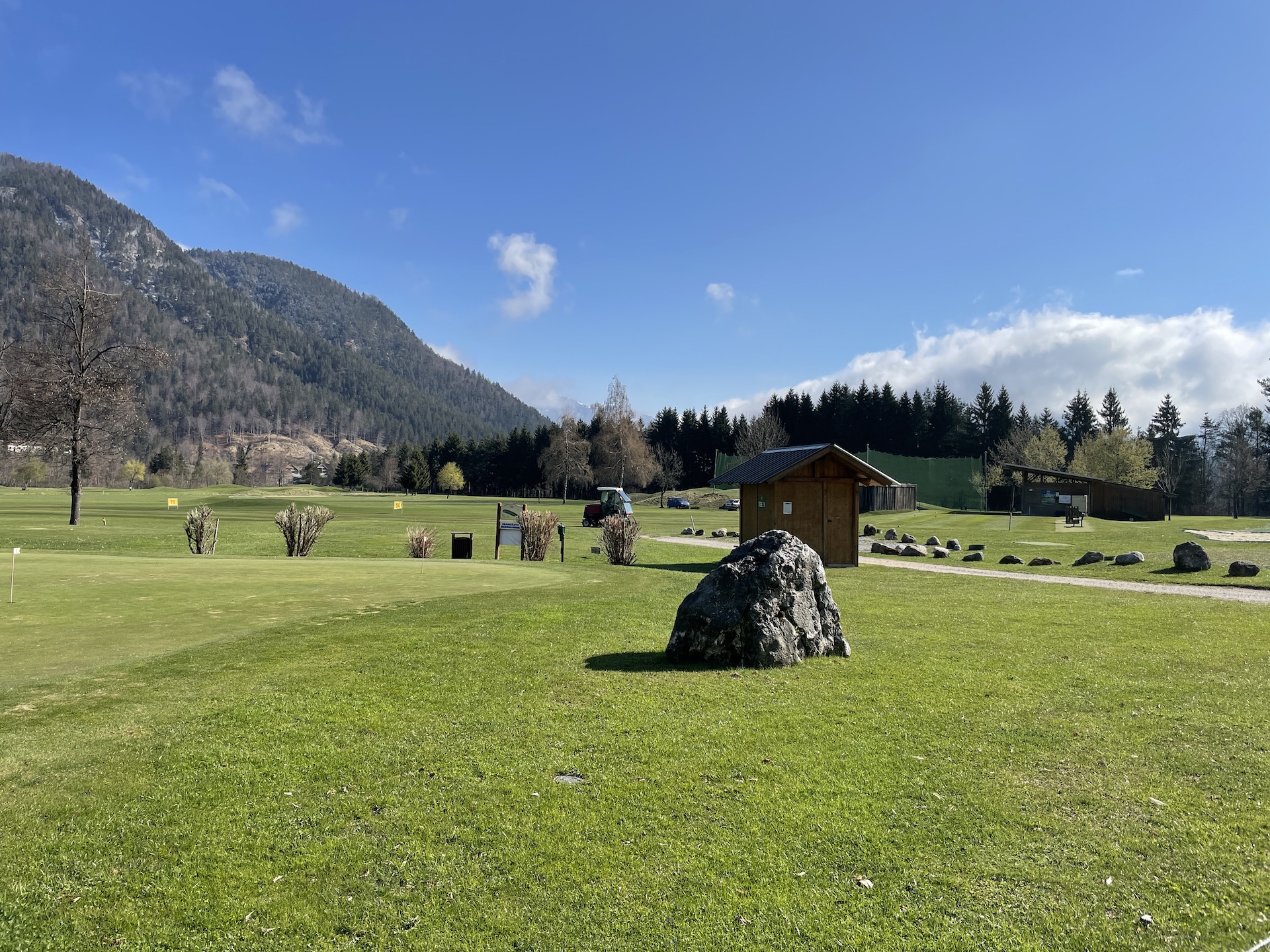 Wunderbares Panorama am Golf Club Senza Confini Tarvisio