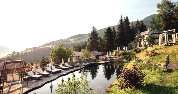 Das Sommer-SPA des Hotel Höflehner