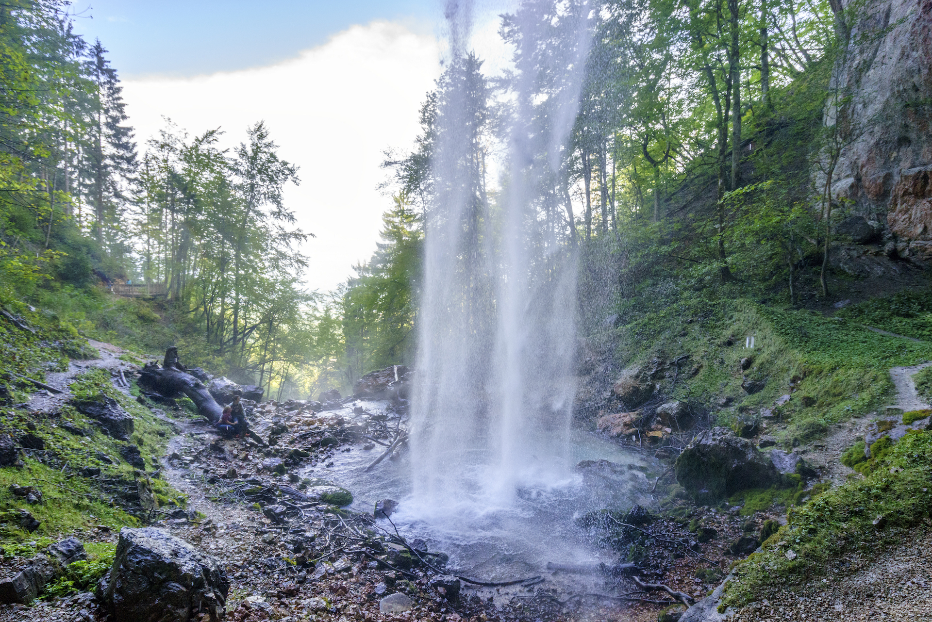 Der Wildensteiner Wasserfall in Südkärnten: ein atemberaubendes Naturschauspiel