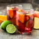 Schmackhafte sommerliche Sangria