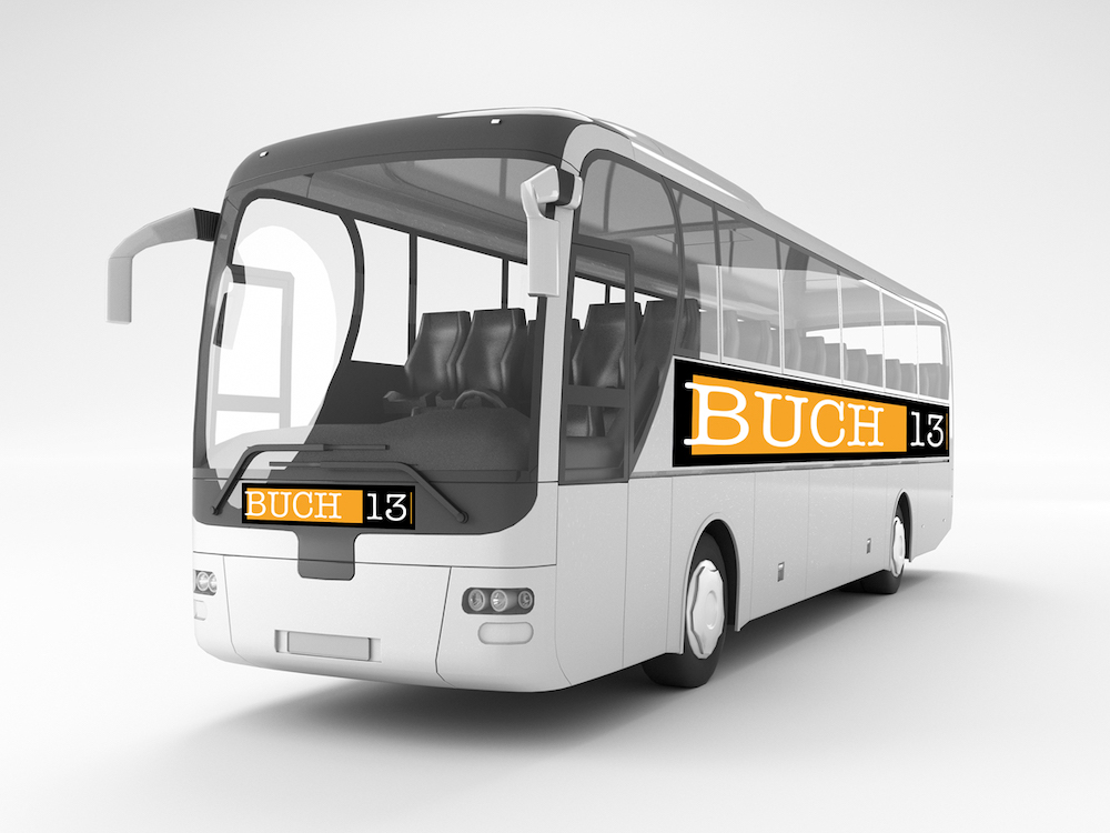 Der Buch13 Bus ist wieder auf Tour.