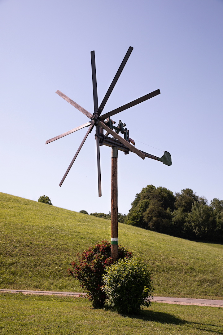 Der Klapotetz als Wahrzeichen der Südsteiermark.