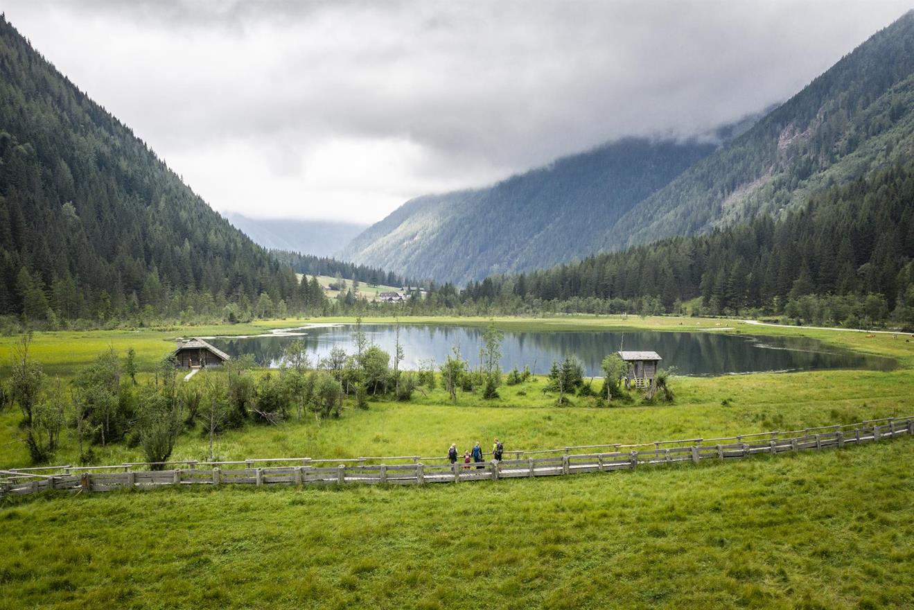 Der Stappitzer See im Seebachtal.