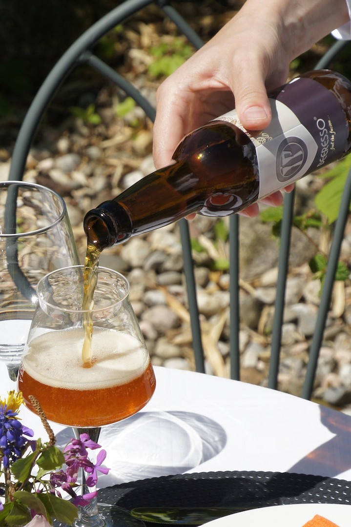 Vollmundiger Geschmack aus einer Kombination von Bier und Espresso