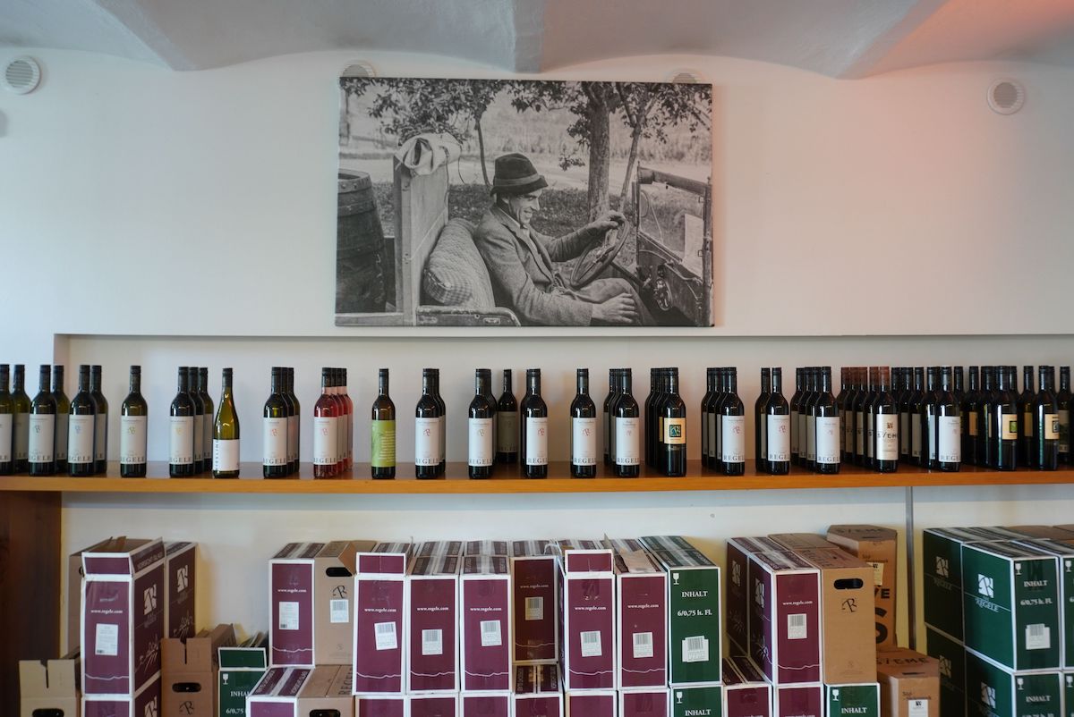 Großvater Franz legte den Grundstein für den perlenden Wein bei Regele.