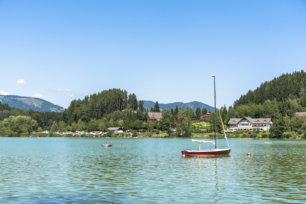 Der Maltschacher See ist eine Oase der Ruhe