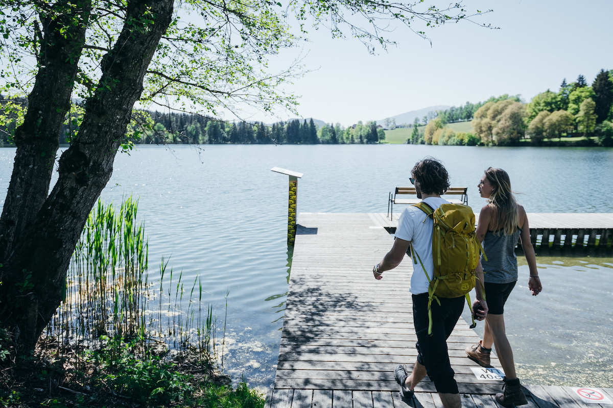 Genießen Sie die idyllische Ruhe am Maltschacher See.