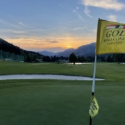 Nach der Feierabend-Runde lädt das Golfrestaurant mit seiner schönen Terrasse zum gemütlichen Ausklang.