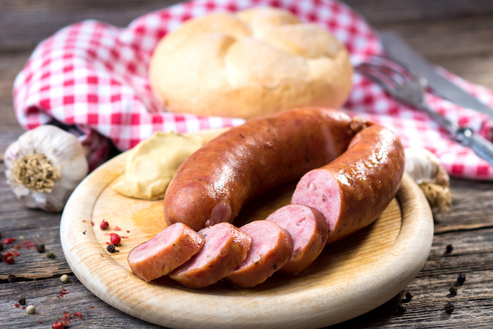 Berühmt ist Kranj für seine „Krainer Wurst“, deren Namen man sich sogar schützen ließ.