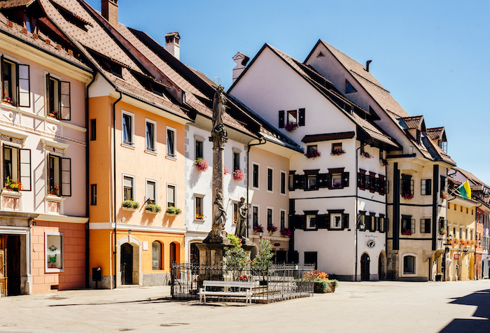 Šofja Loka hat einen der besterhaltenen mittelalterlichen Stadtkerne Europas.