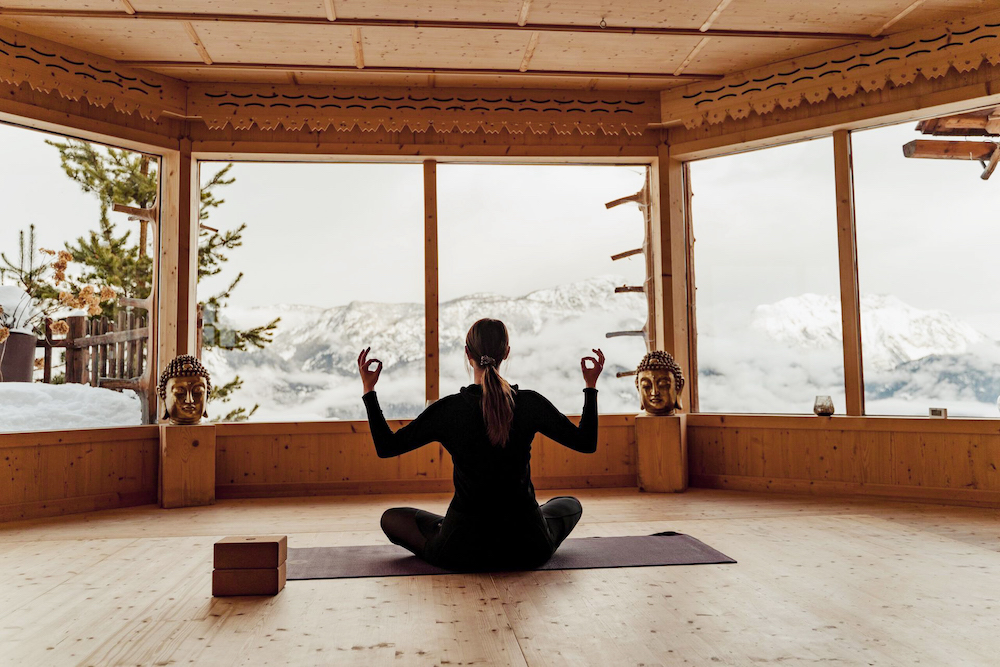 Auch Meditation und Yoga gehören zum umfangreichen Aktivprogramm in unserem Wellnesshotel.