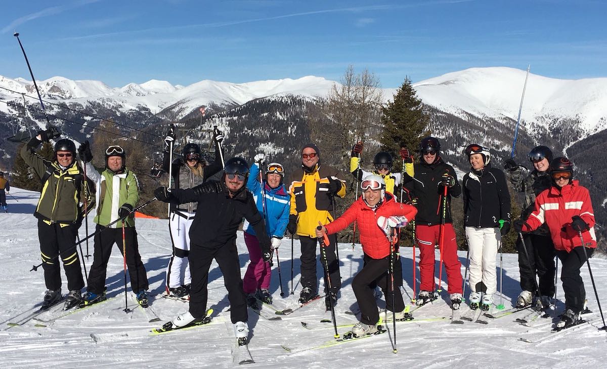 Musi-Skiwoche in Bad Kleinkirchheim: Mit etwas Glück trifft man vielleicht Stars - wie beispielsweise Nik P. - auf der Piste.