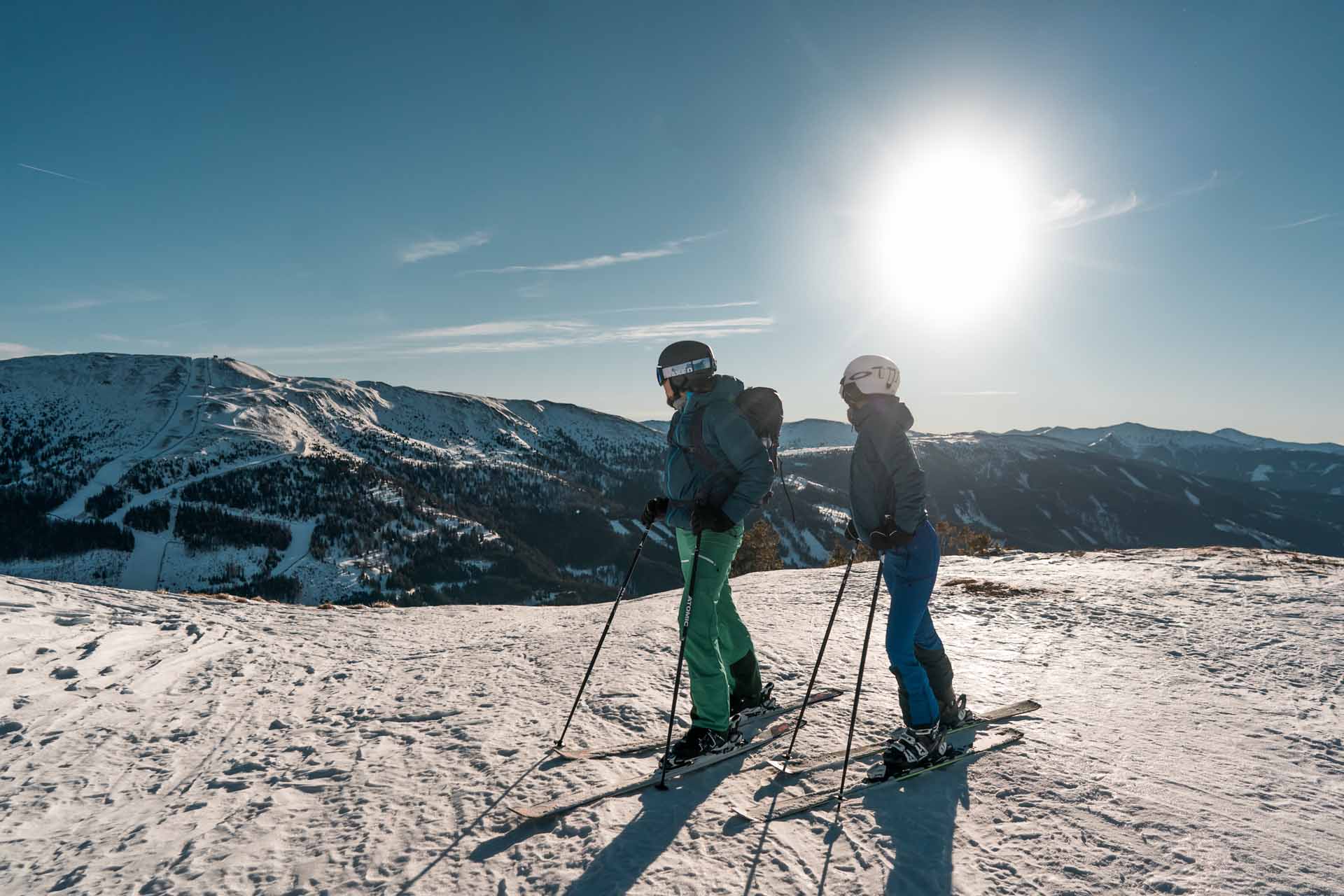 Perfekte Pisten und ein atemberaubender Ausblick - Der Katschberg ist ein Paradies für Winterfreunde.