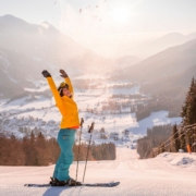 Skigenuss abseits der Massen: die kleinen Skigebiete Kärntens sind richtige Geheimtipps für Famlien.