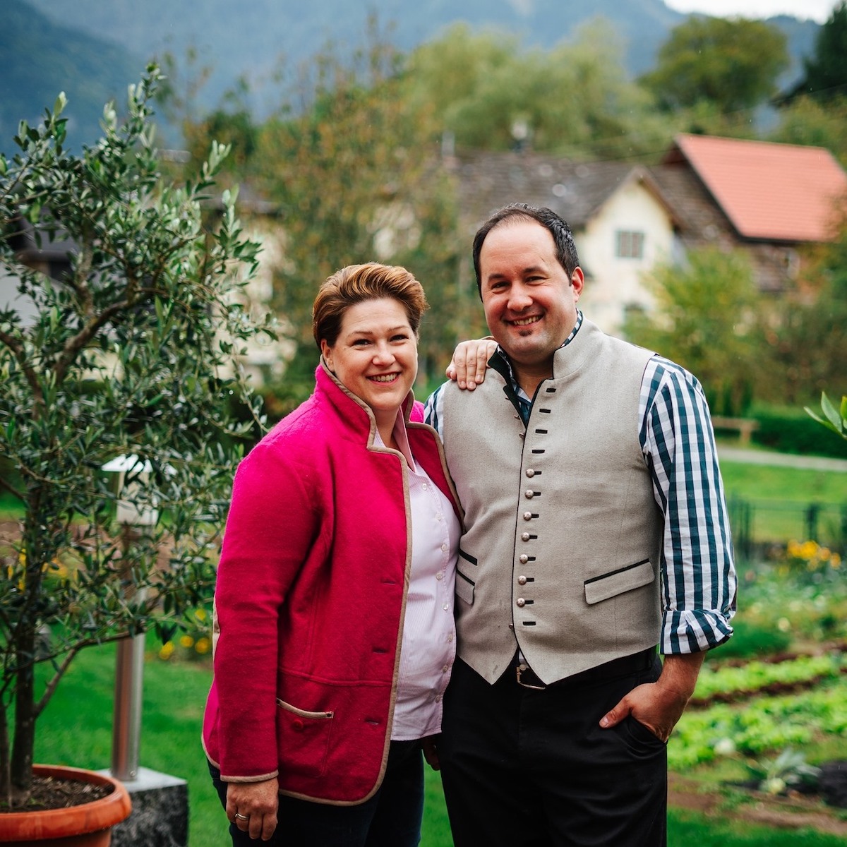 Für die Gastgeber Kathrin und Herwig Zollner steht Familie an erster Stelle.