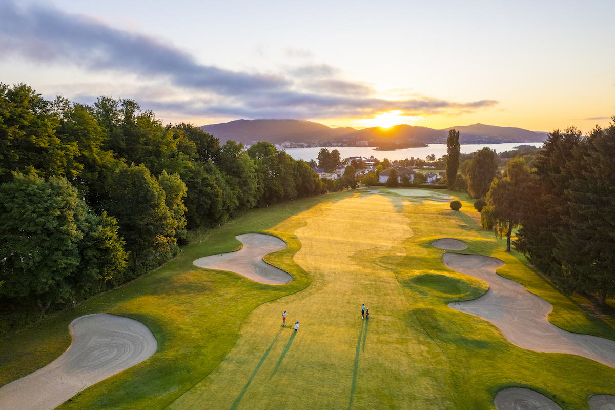 Sonnenschein über dem Kärntner GolfClub Dellach