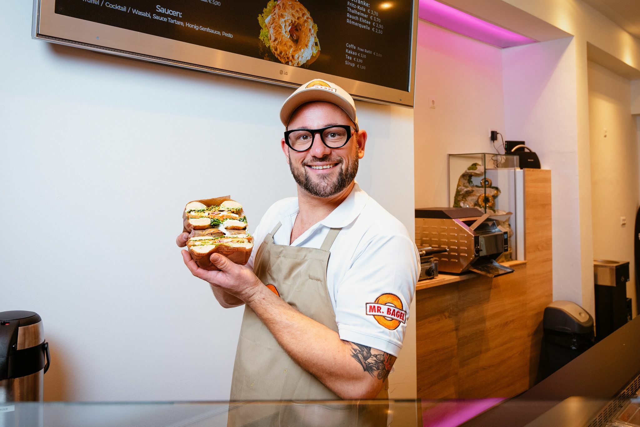 Neu in Klagenfurt: Mr. Bagel Christian Riedl