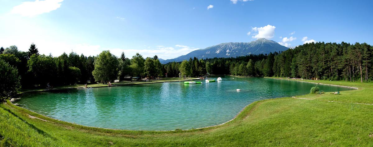 Camping Šobec inmitten der herrlichen Natur Sloweniens