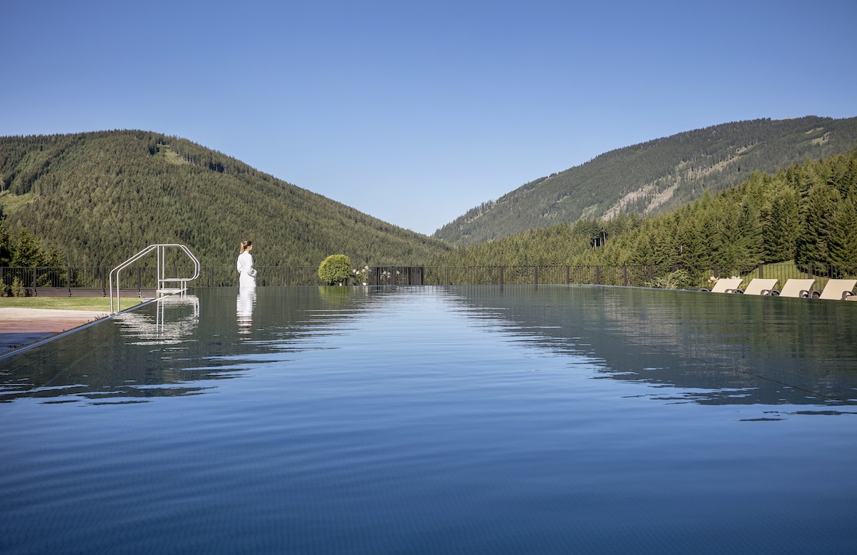 Das Pierer ist ein Ort der Entspannung und Ruhe mit Weitblick in die unberührte Natur.