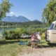 Die entspannte Atmosphäre beim Campen ist Entschleunigung für die ganze Familie.