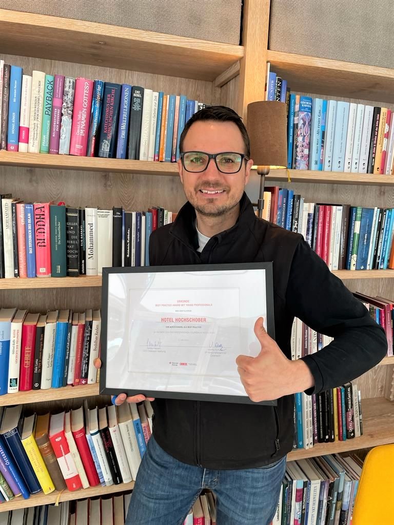 Stefan Prägant mit dem Best-Practice-Award 2023