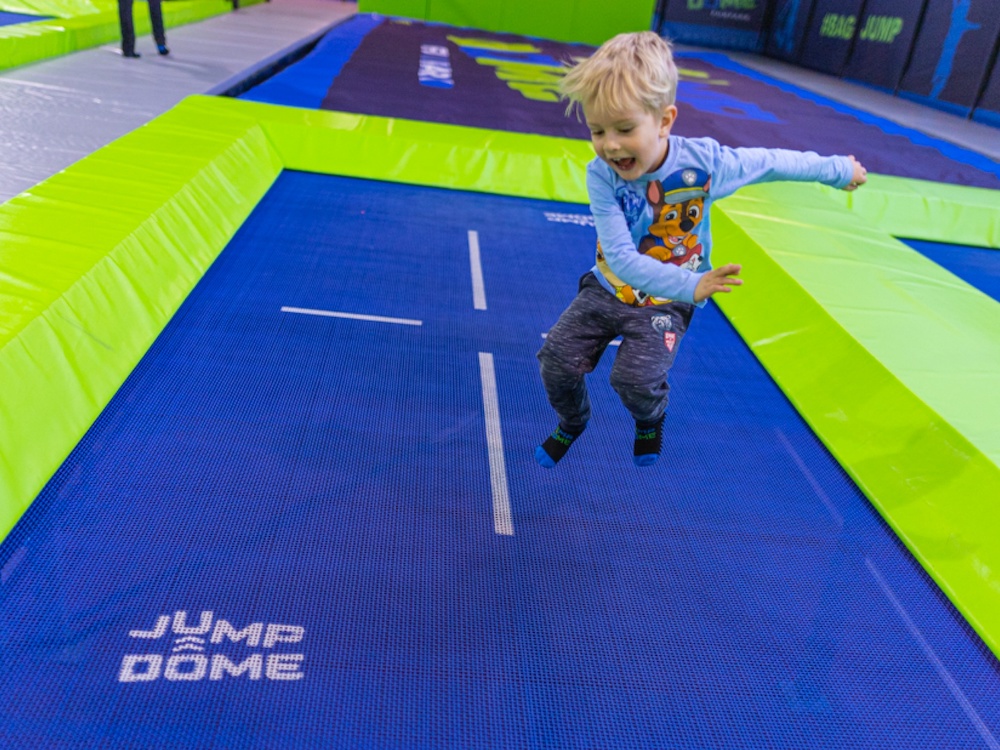 Volle Power! Der Jump Dome Klagenfurt ist in diesem Jahr neu dabei.