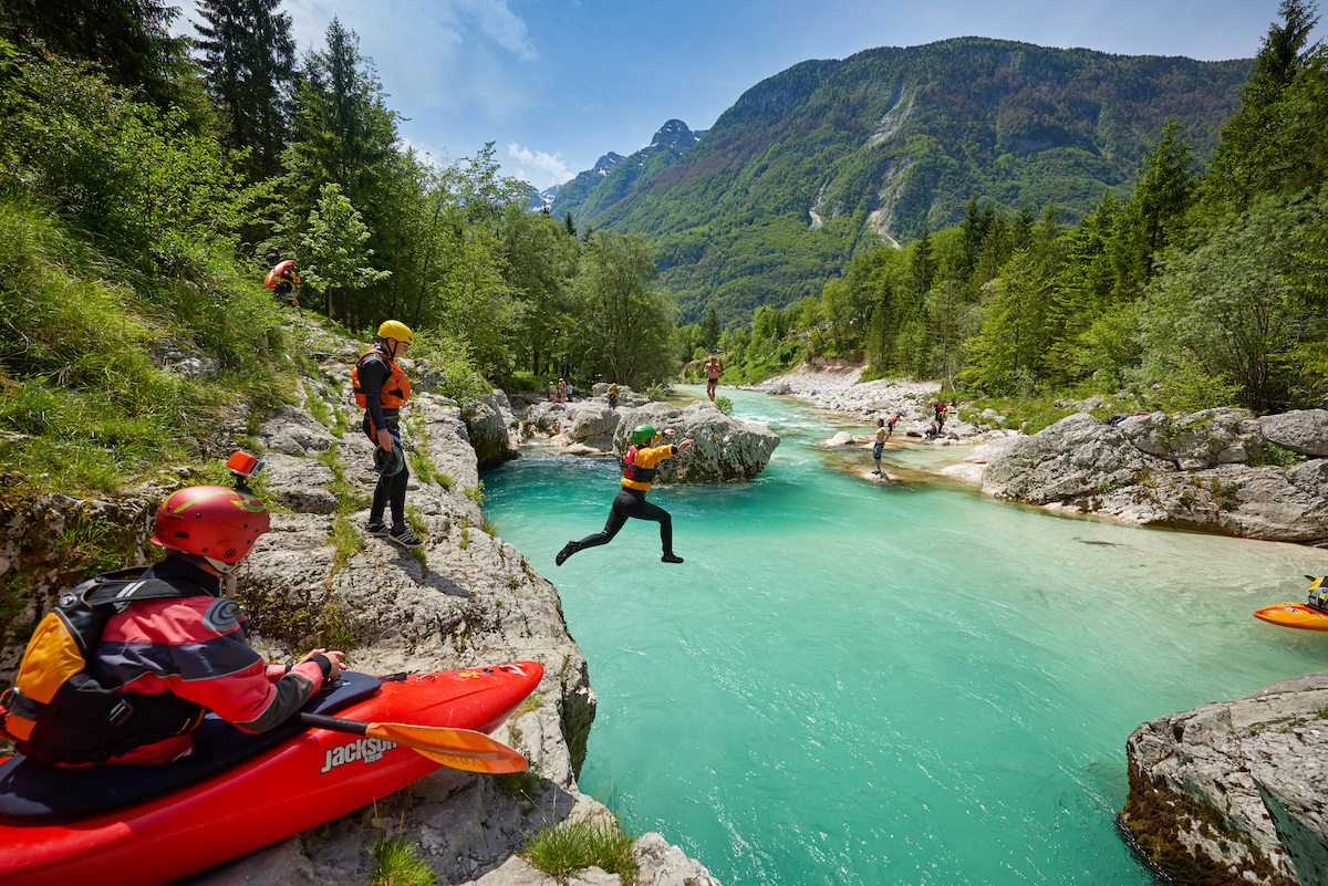 Unglaublich schön und erlebnisreich: Die smaragdgrüne Soča ist ein Paradies für Naturliebhaber.