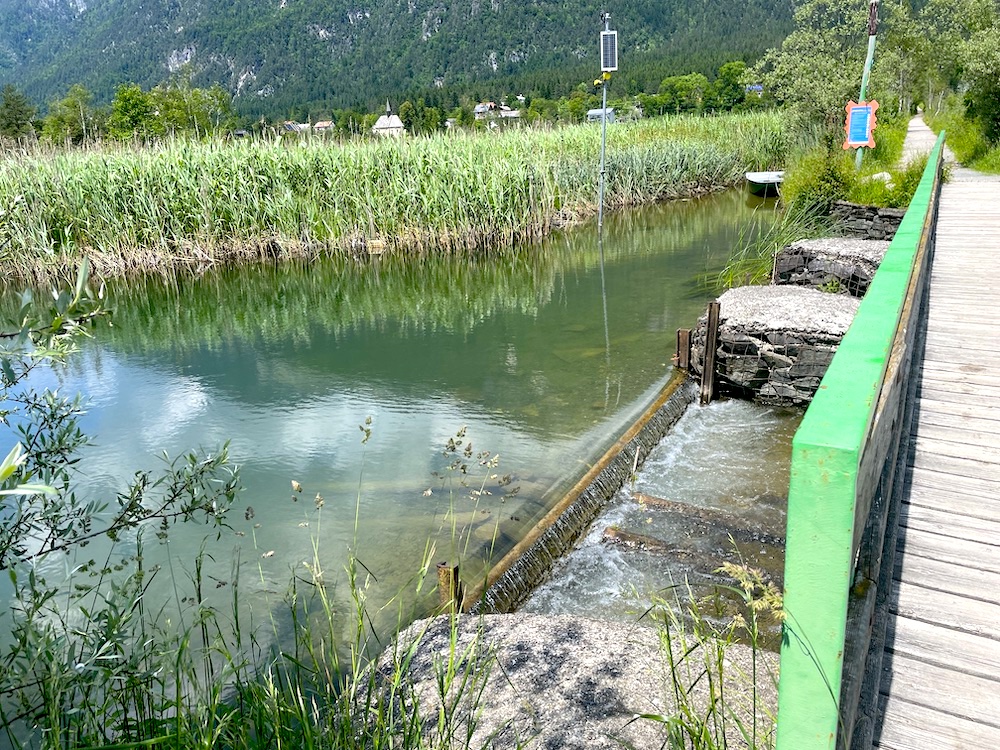 Beruhigend: Das Rauschen des Wassers