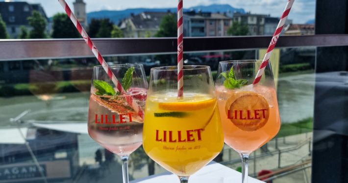 Lillet Spritz vom Restaurant Lagana in Villach