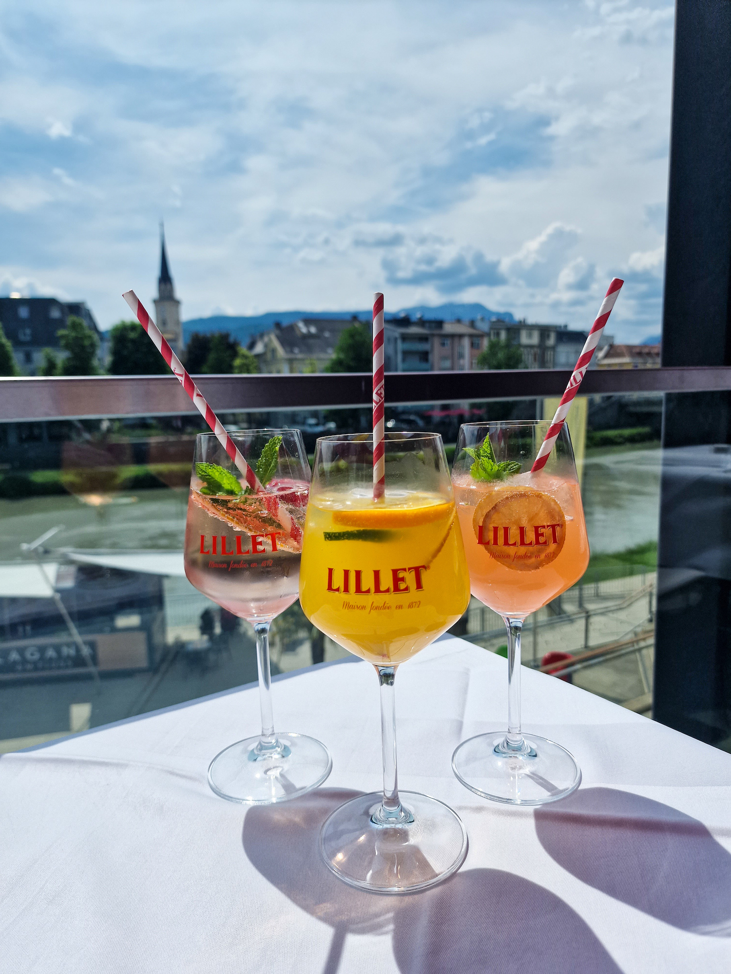 Lillet Spritz vom Restaurant Lagana in Villach