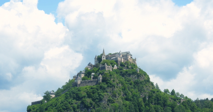 Blick auf Burg Hochosterwitz