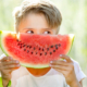 Mit 90 Prozent Wassergehalt ist die Wassermelone ein idealer gesunder Snack, besonders in den heißen Sommermonaten. Tipp: Unbedingt leicht gekühlt genießen.