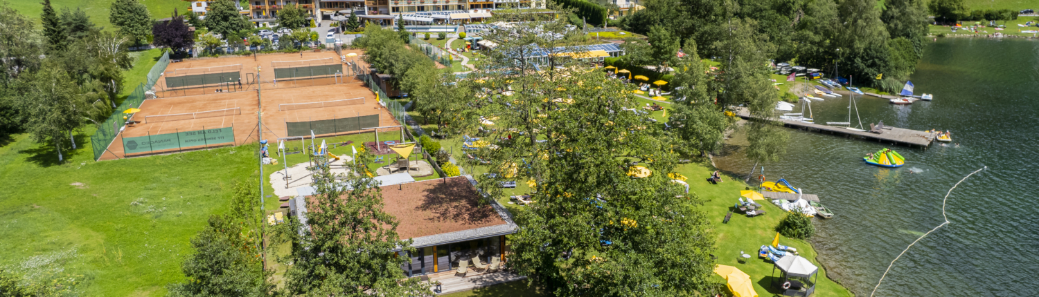 Die herrlich ruhige und sonnige Lage am See mit den umliegenden Sport-, Freizeit- und Wellnesseinrichtungen ist für Sportler und aktive Familien einzigartig.