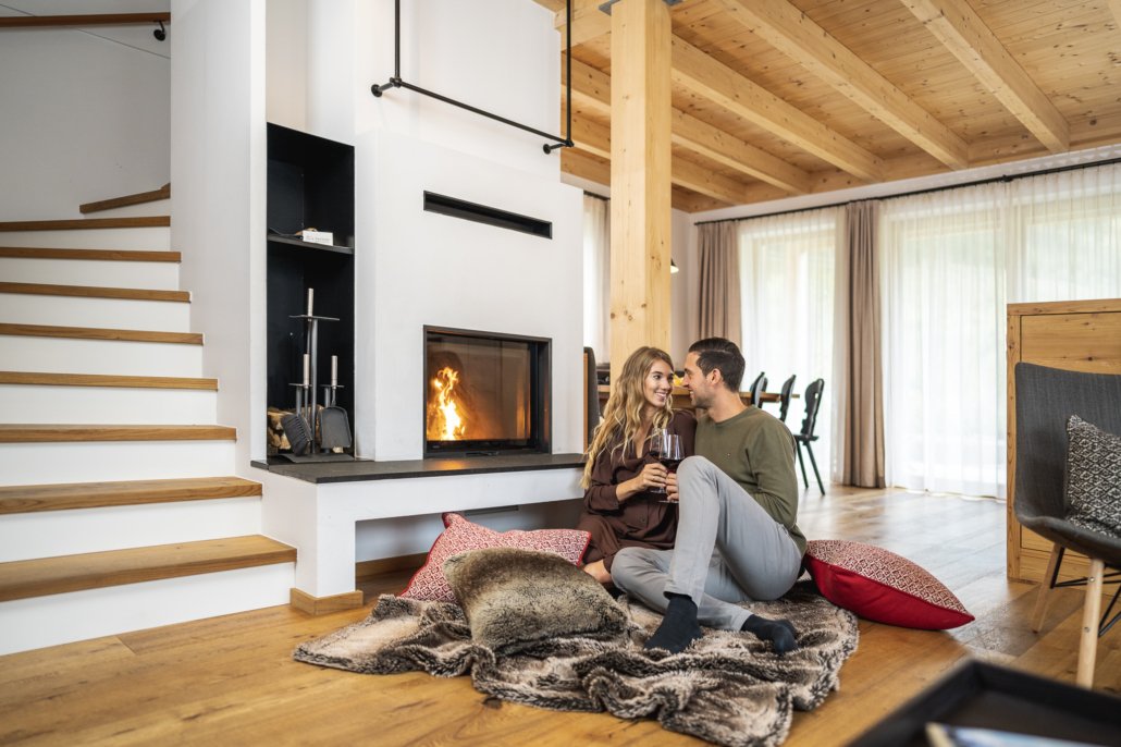 Romantisch zu Zweit den goldenen Herbst im Luxus-Chalet genießen!