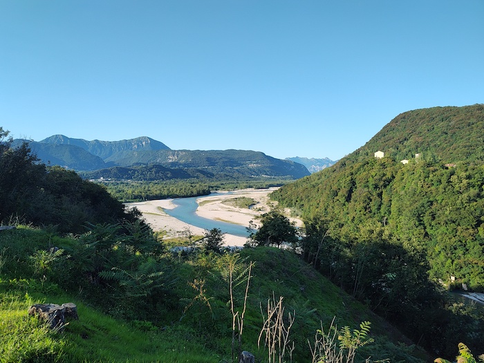 Die traumhafte Landschaft ist am Christopherusweg allgegenwärtig.