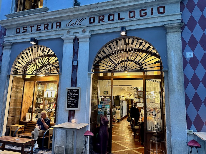 Traumhafte regionale Küche und sensationelle Weinauswahl: Osteria dell‘ Orologio in Salò