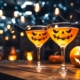Pumpkin Martini für einen genussvollen und schaurig schönen Halloween-Abend.