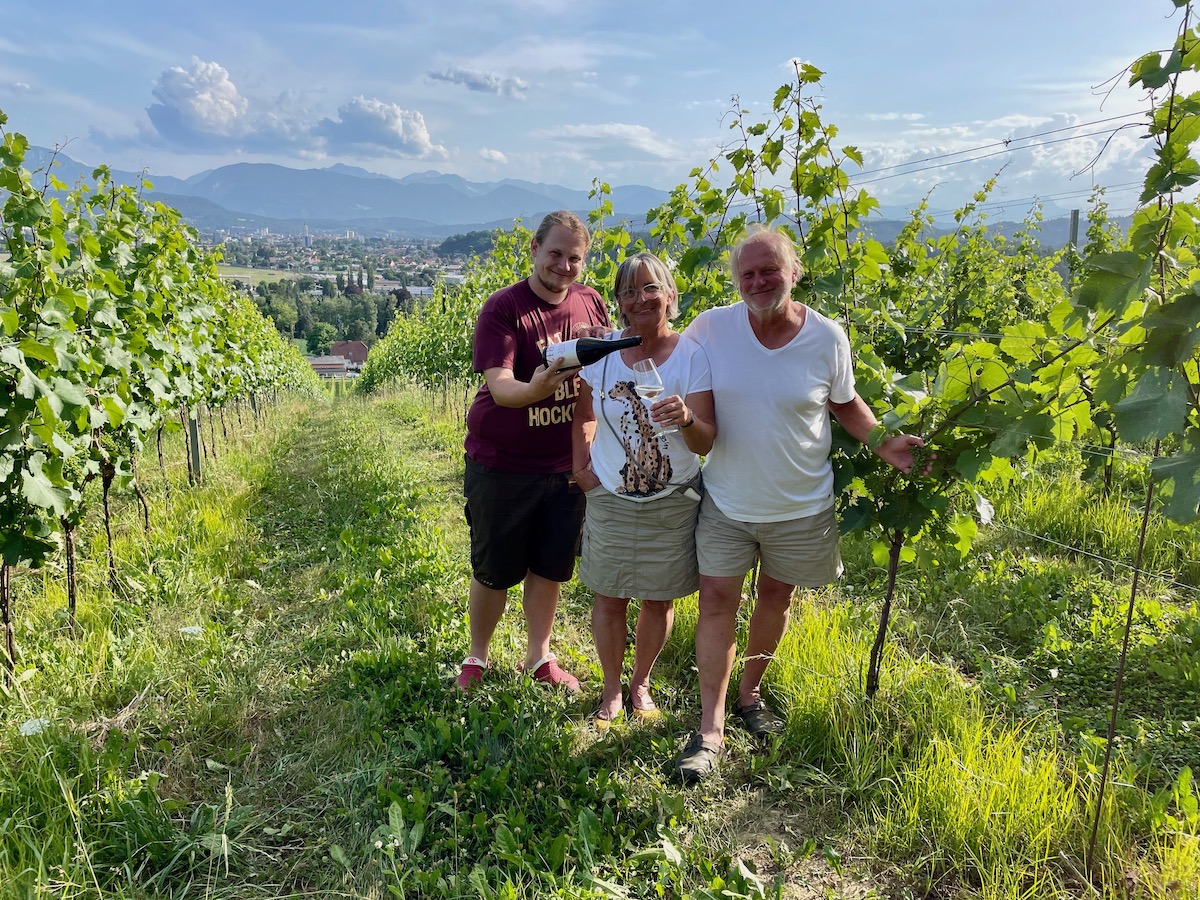 Erfolgreiche Neo-Winzer: Familie Hudelist produziert mit großer Sorgfalt ehrlichen, hochwertigen Kärntner Wein.