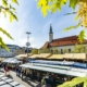 Am Benediktinermarkt wird diese Woche gefeiert.