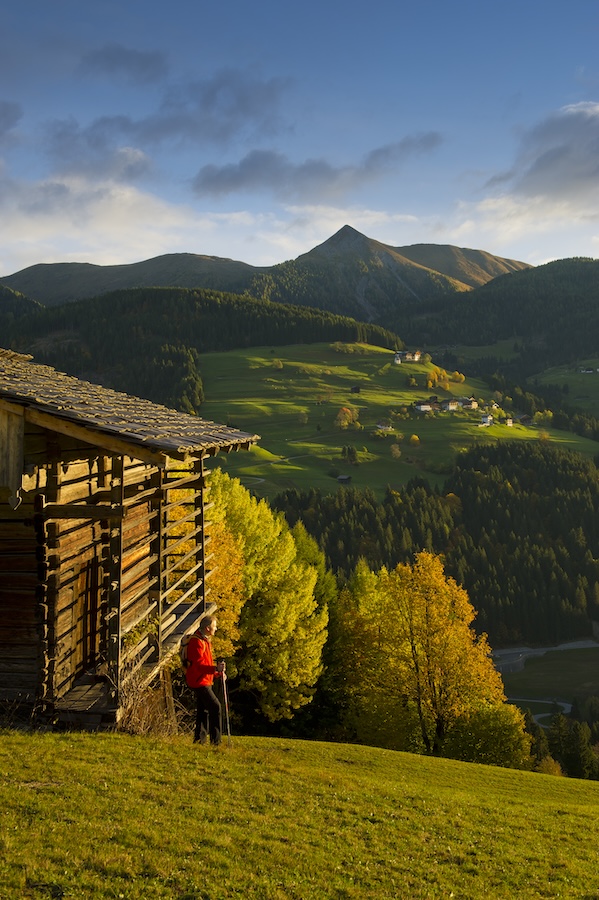 Bunt gefärbte Wälder und Almen im Lesachtal