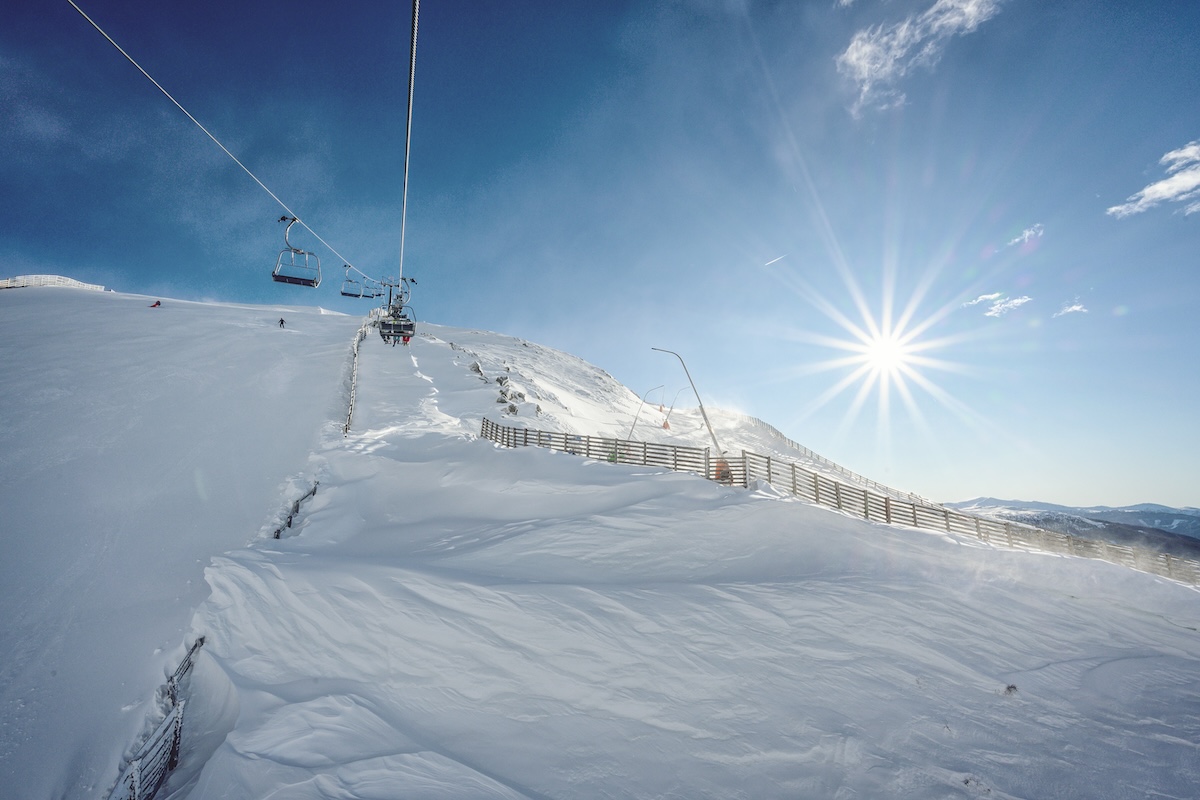 Strahlender Sonnenschein am Katschberg