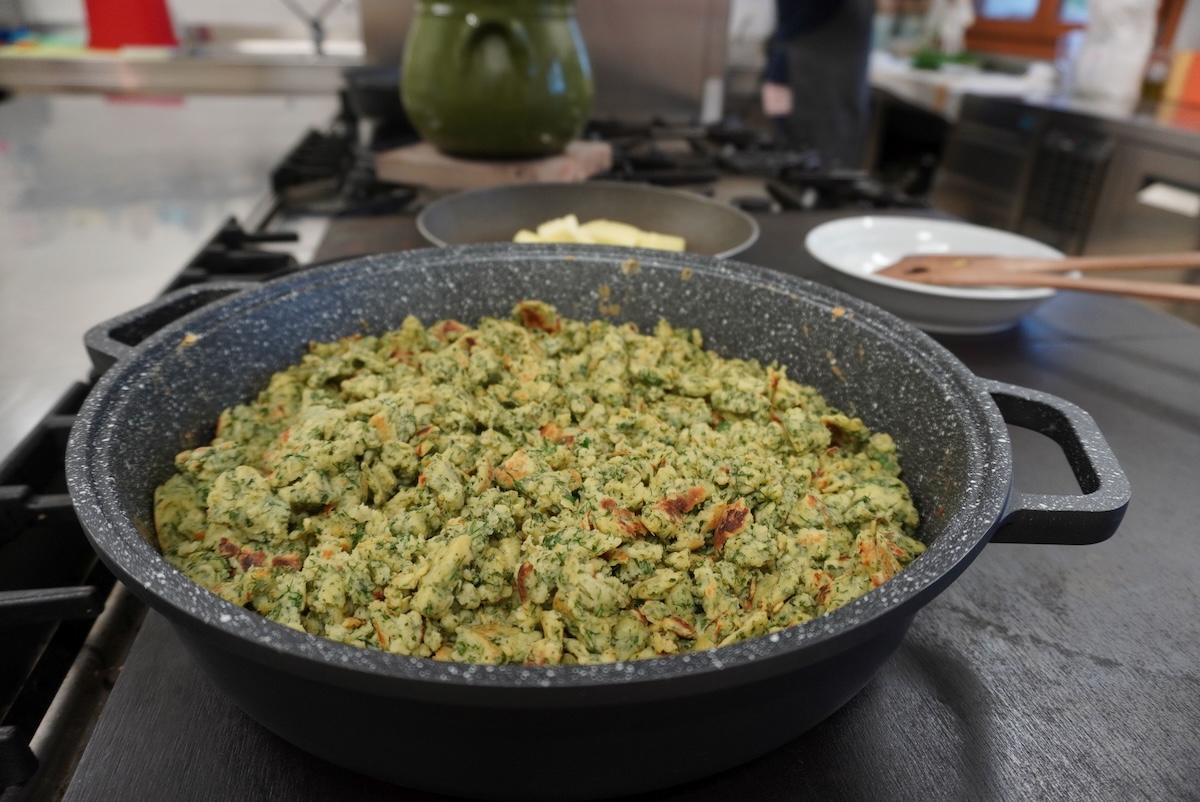 Die Speisekarte der Natisonetäler kennt viele traditionelle Gerichte, deren Rezepte oft Geheimnisse waren. Caterina Dugaro bewahrt sie vor dem Vergessenwerden.